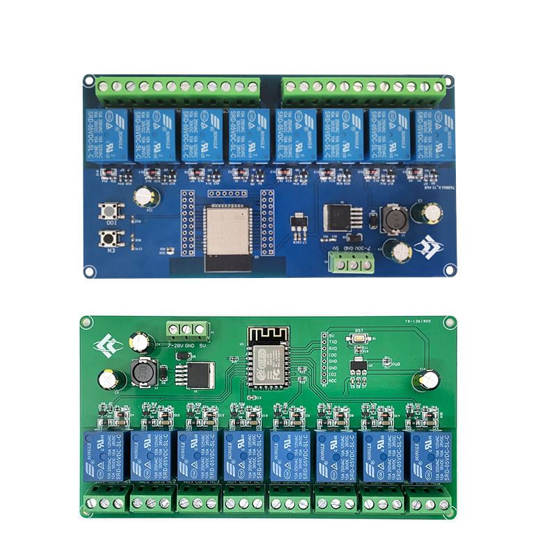 Modulo Relè WIFI a 8 Canali ES - Relay 8 Channel Board recensione e prezzo