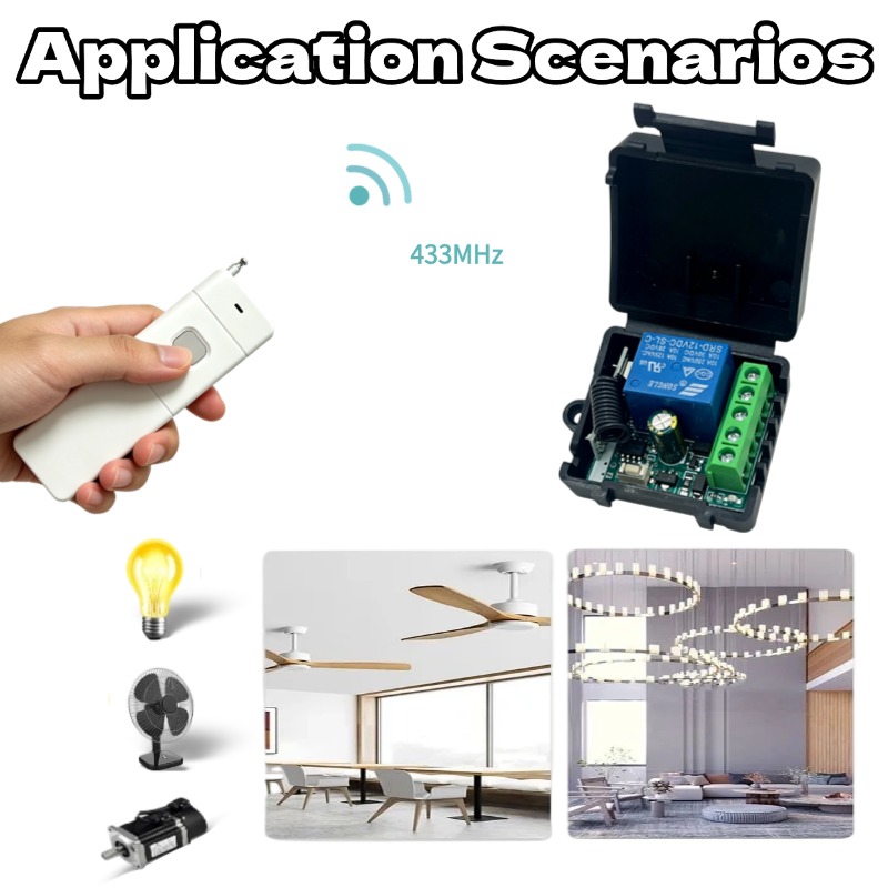 Interruttore Telecomandato Wir - 433Mhz Receiver Module recensione e prezzo